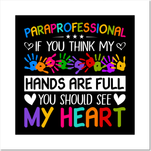 Paraprofessional Special Education Teacher Paraeducator Posters and Art